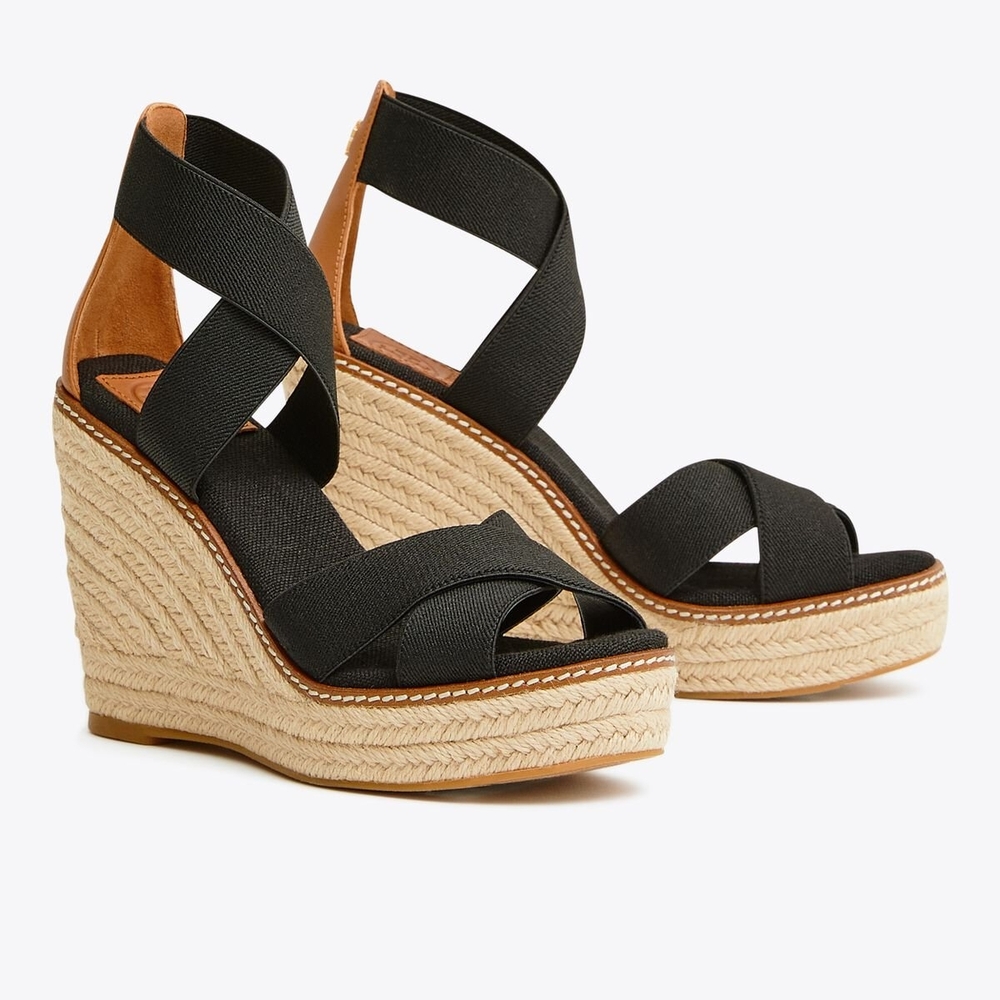 Tory Burch Frieda Wedge Espadrille Wedges